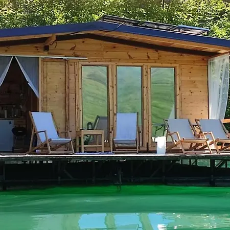 Splav Wake At The Lake Gaocici Exterior photo